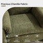 ANDREA Chenille Oversized Armchair – Mid-Century Modern Lounge Chair - 38.6" Width
