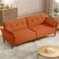 ABIGAIL Modern Convertible Sleeper Sofa, Adjustable Backrest & Armrests - 89"