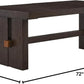 MIA Modern Traditional Rectangle Extension Dining Table – 72" W