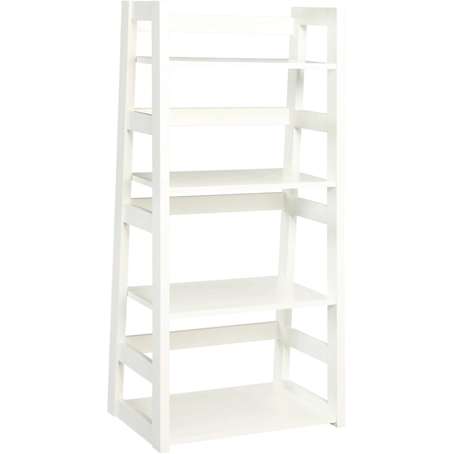 Designs2Go Trestle Bookcase, White