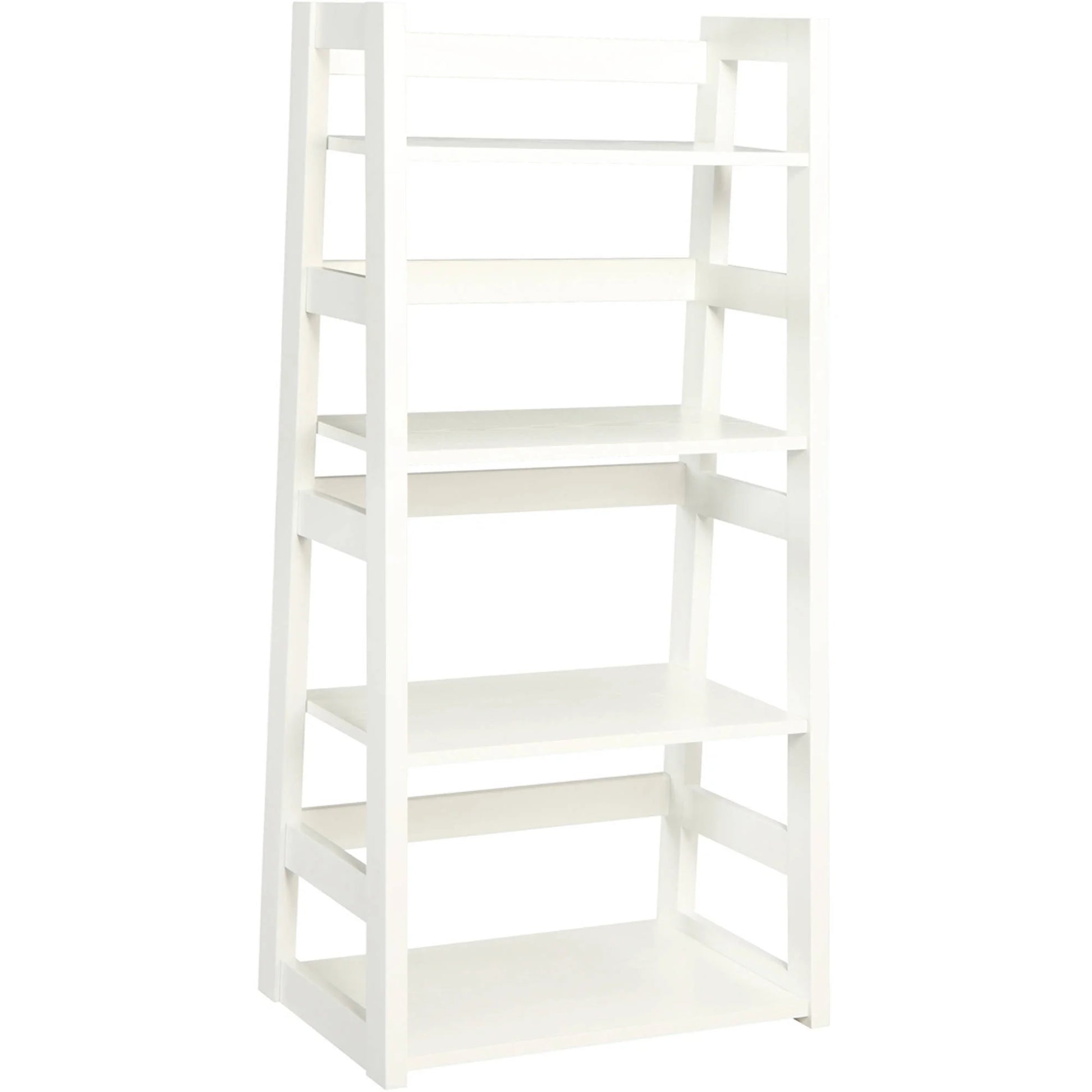 Designs2Go Trestle Bookcase, White