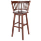 Fina Swivel Seat Bar Stool – Transitional Style, Bar Stoolb - 16.3" W