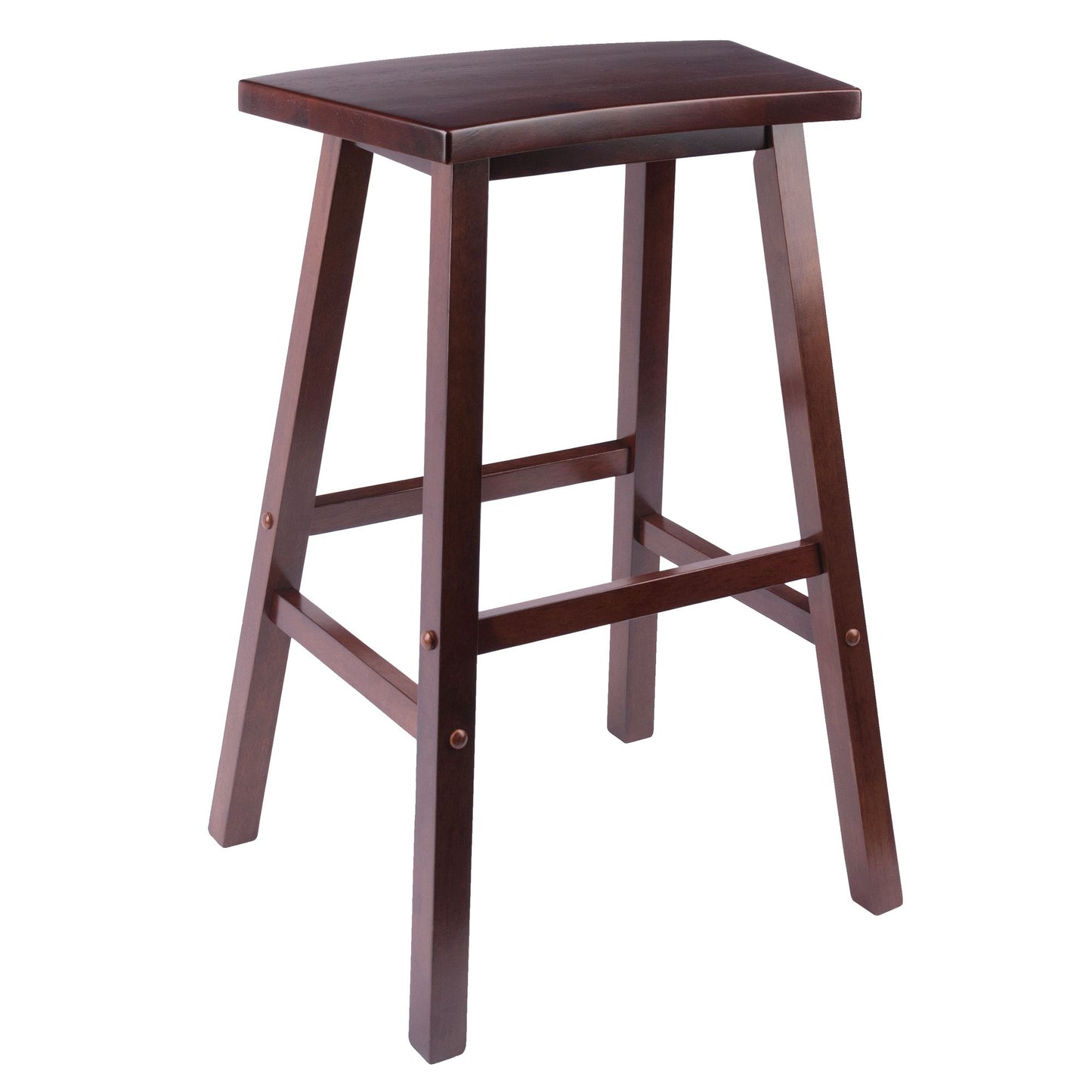 KATASHI Fan Shape Bar Stool – Transitional Style, Bar Stool, 19.6" W
