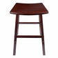 KATASHI Fan Shape Bar Stool – Transitional Style, Bar Stool, 19.6" W
