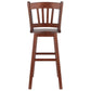 Fina Swivel Seat Bar Stool – Transitional Style, Bar Stoolb - 16.3" W