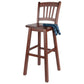 Fina Swivel Seat Bar Stool – Transitional Style, Bar Stoolb - 16.3" W