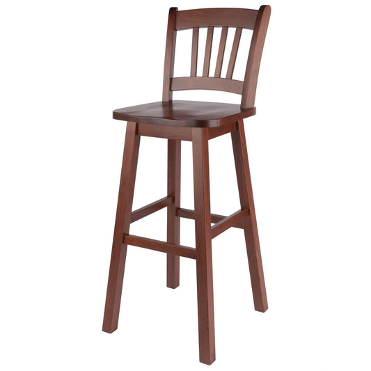 Fina Swivel Seat Bar Stool – Transitional Style, Bar Stoolb - 16.3" W