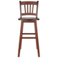 Fina Swivel Seat Bar Stool – Transitional Style, Bar Stoolb - 16.3" W
