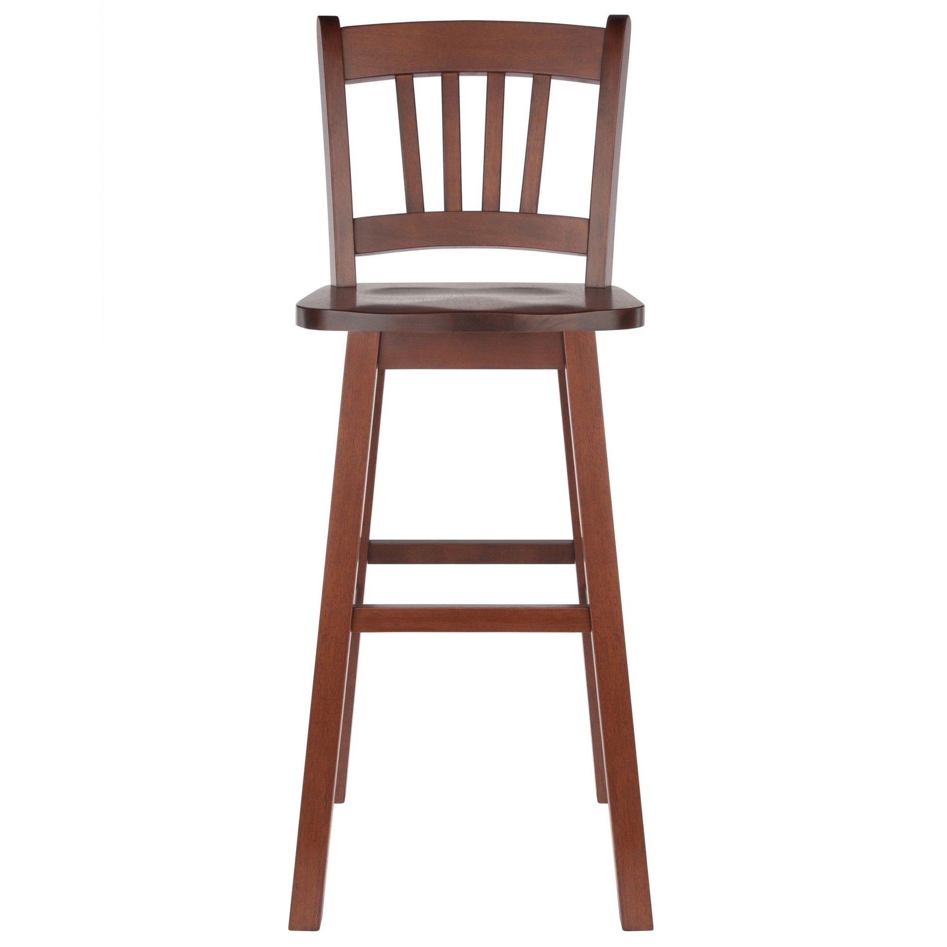 Fina Swivel Seat Bar Stool – Transitional Style, Bar Stoolb - 16.3" W