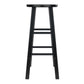 Element Bar Stools; 2-Pc Set; Black