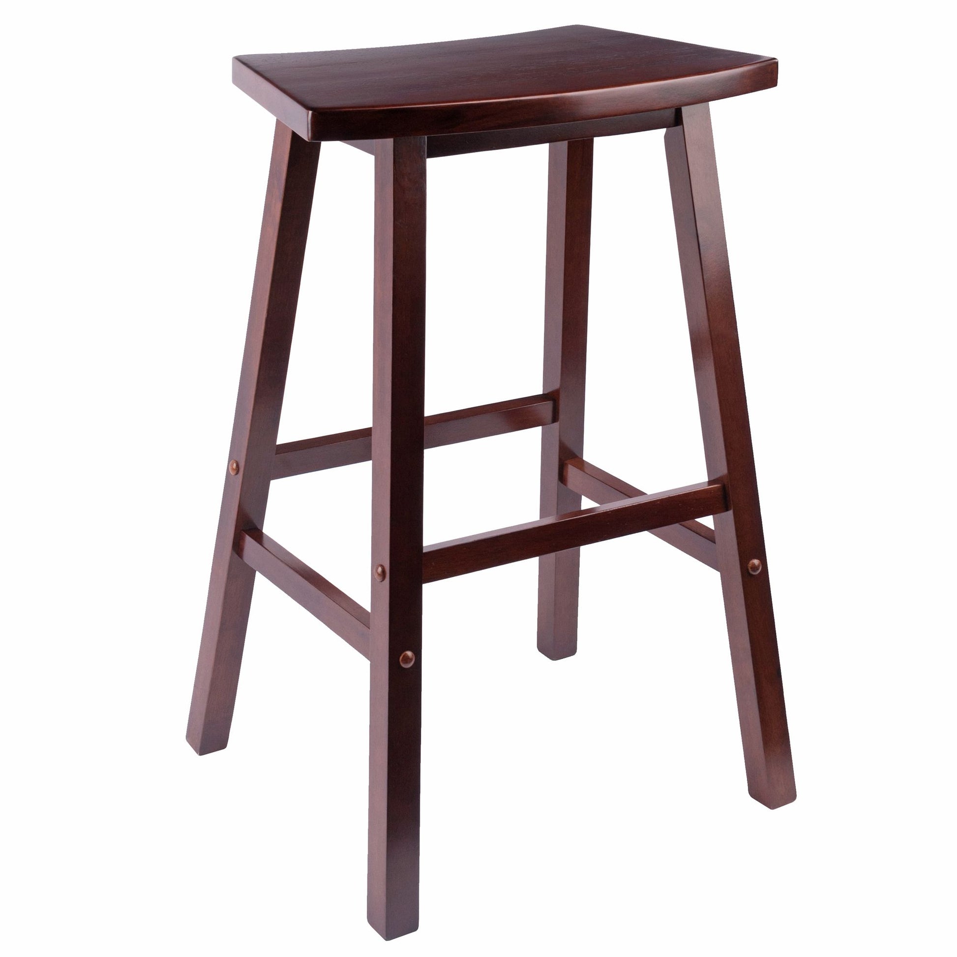 KATASHI Fan Shape Bar Stool – Transitional Style, Bar Stool, 19.6" W