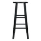 Element Bar Stools; 2-Pc Set; Black